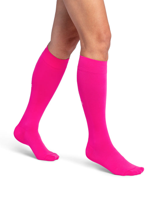 Women's Microfiber Shades Breast Cancer Awareness Sock