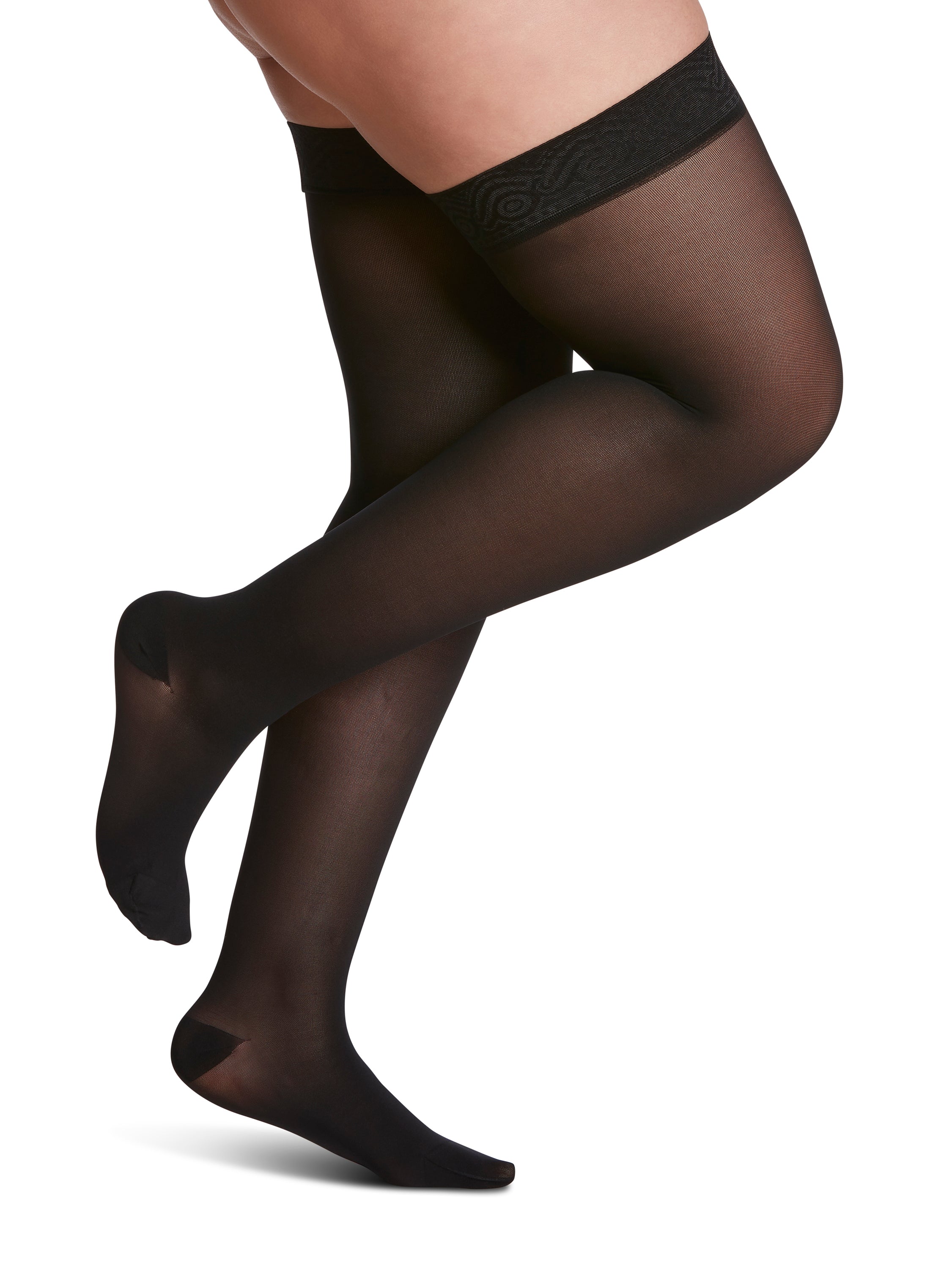 Women's Style Medium Sheer Thigh-High